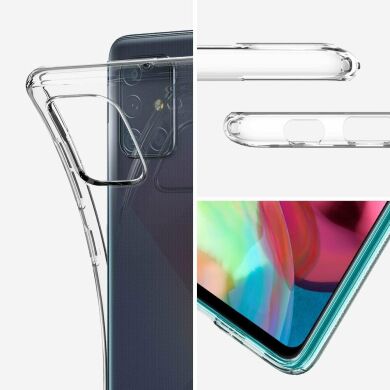 Защитный чехол Spigen (SGP) Liquid Crystal для Samsung Galaxy A71 (A715) - Crystal Clear