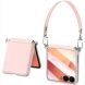 Защитный чехол SULADA Crossbody Case для Samsung Galaxy Flip 8 - Pink. Фото 1 из 6