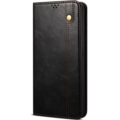 Захисний чохол UniCase Leather Wallet для Samsung Galaxy A17 (A175) - Black