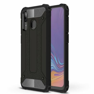 Захисний чохол UniCase Rugged Guard для Samsung Galaxy A30 (A305) / A20 (A205) - Black