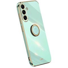 Защитный чехол XINLI Porcelain Ring для Samsung Galaxy A37 (A376) - Cyan