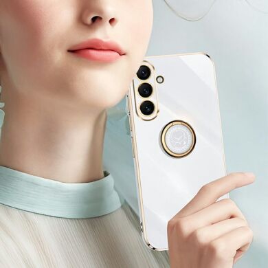Защитный чехол XINLI Porcelain Ring для Samsung Galaxy A37 (A376) - Cyan