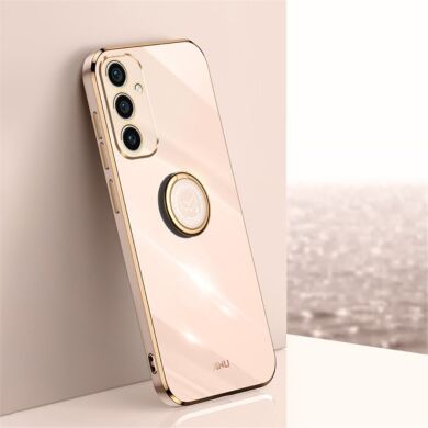 Защитный чехол XINLI Porcelain Ring для Samsung Galaxy A56 (A566) - Pink