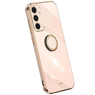 Защитный чехол XINLI Porcelain Ring для Samsung Galaxy A56 (A566) - Pink
