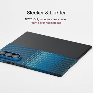 Защитный чехол Pitaka Ultra-Slim Case (FF) для Samsung Galaxy Fold 7 (FBFOLD7) - Black / Grey (Twill)