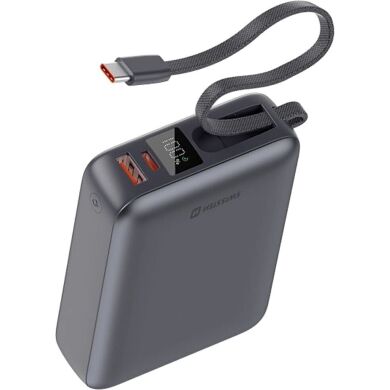 Внешний аккумулятор SWISSTEN Extra Small 45W (20000mAh) + кабель Type-C - Silver