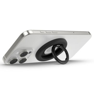 Магнітне кільце-тримач Spigen (SGP) Nano Pop Ring (MagFit) AMP09029 - Black Sesame