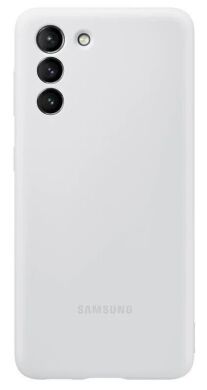 Чохол Silicone Cover для Samsung Galaxy S21 Plus (G996) EF-PG996TJEGRU - Light Gray