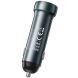 Автомобільний зарядний пристрій Hoco Z54A 48W (USB + Type-C) - Metal Grey
