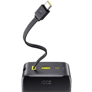 Зовнішній акумулятор Baseus EnerFill FC51 Bipow 2 Pro 22.5W (30000mAh) + кабель Type-C (E0028100) - Black