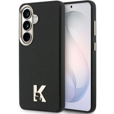 Защитный чехол Karl Lagerfeld K Metal Logo MagSafe для Samsung Galaxy S26 (S942) KLHMS26S5PGFKHGK - Black