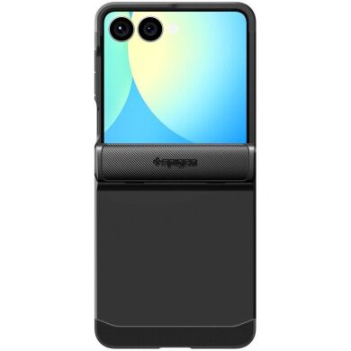 Защитный чехол Spigen (SGP) Slim Armor Pro (MagFit) для Samsung Galaxy Flip 7 (ACS09558) - Black