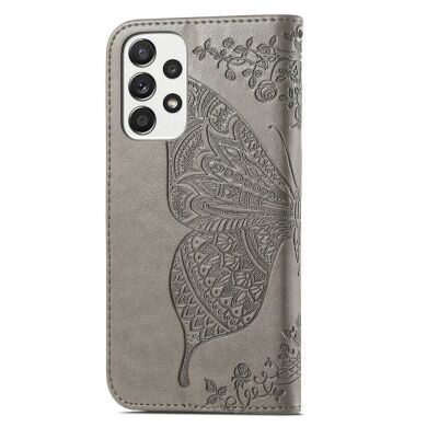 Чехол UniCase Butterfly Pattern для Samsung Galaxy A33 (A336) - Grey