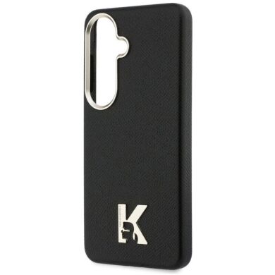 Защитный чехол Karl Lagerfeld K Metal Logo MagSafe для Samsung Galaxy S26 (S942) KLHMS26S5PGFKHGK - Black