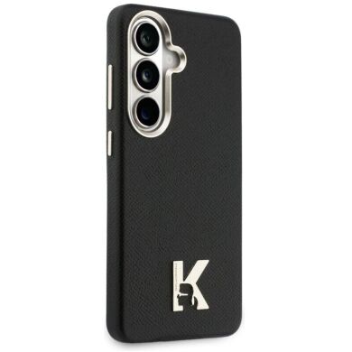 Защитный чехол Karl Lagerfeld K Metal Logo MagSafe для Samsung Galaxy S26 (S942) KLHMS26S5PGFKHGK - Black