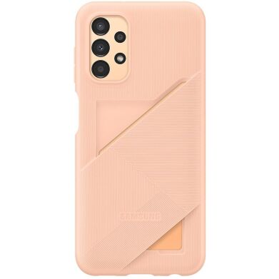 Защитный чехол Card Slot Cover для Samsung Galaxy A13 (А135) EF-OA135TPEGRU - Peach