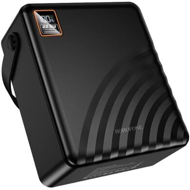 Зовнішній акумулятор BOROFONE BJ85 22.5W+PD20W (100000mAh) - Black