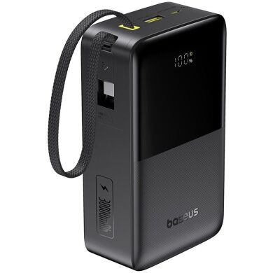 Зовнішній акумулятор Baseus EnerFill FC51 Bipow 2 Pro 22.5W (30000mAh) + кабель Type-C (E0028100) - Black
