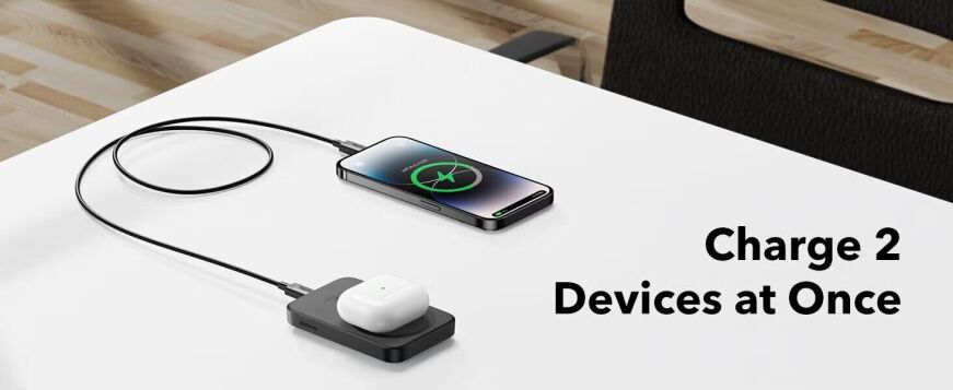 Внешний аккумулятор Baseus Magnetic Mini 20W (6000mAh) P10059002113-00 - Black