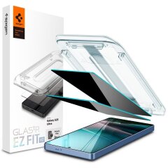 Комплект захисних стекол Spigen (SGP) GLAS.tR EZ Fit Privacy для Samsung Galaxy S25 Ultra (S938) AGL09335 - Black