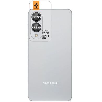 Комплект захисного скла Spigen (SGP) Optik Pro Lens Protector для Samsung Galaxy S25 Edge (S937) AGL09413 - Black