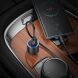 Автомобильное зарядное устройство Hoco Z60 PD30W + QC3.0 18W (USB + Type-C) - Black. Фото 2 из 3