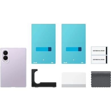 Оригінальний захисний чохол Clear Case (FF) для Samsung Galaxy Fold 8 (EF-QF971CTEGUA) - Transparency