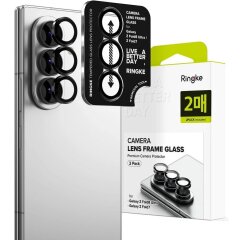 Комплект захисних стекол на камеру Ringke Camera Frame для Samsung Galaxy Fold 8 Ultra / Fold 7 (8800380460638) - Black
