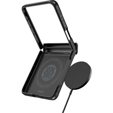 Защитный чехол Spigen (SGP) Slim Armor Pro (MagFit) для Samsung Galaxy Flip 7 (ACS09558) - Black