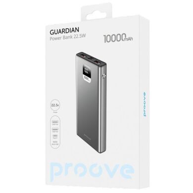 Внешний аккумулятор Proove Guardian 22.5W (10000mAh) - Gray