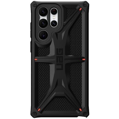 Защитный чехол URBAN ARMOR GEAR (UAG) Monarch Kevlar Series для Samsung Galaxy S22 Ultra (S908) - Kevlar Black