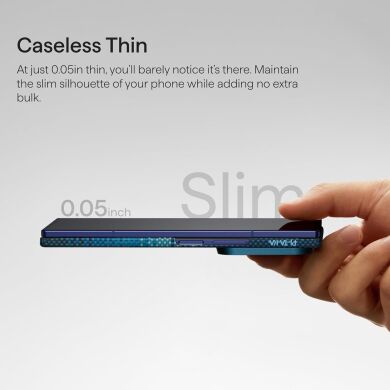 Защитный чехол Pitaka Ultra-Slim Case (FF) для Samsung Galaxy Fold 7 (FBFOLD7) - Black / Grey (Twill)