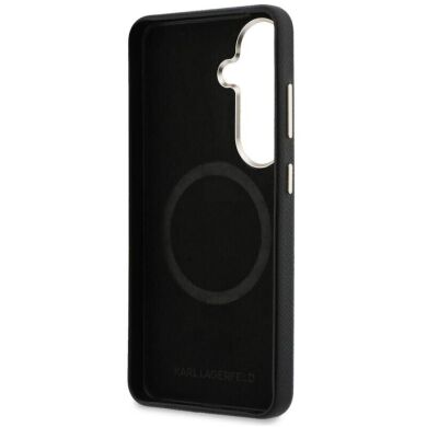 Защитный чехол Karl Lagerfeld K Metal Logo MagSafe для Samsung Galaxy S26 (S942) KLHMS26S5PGFKHGK - Black