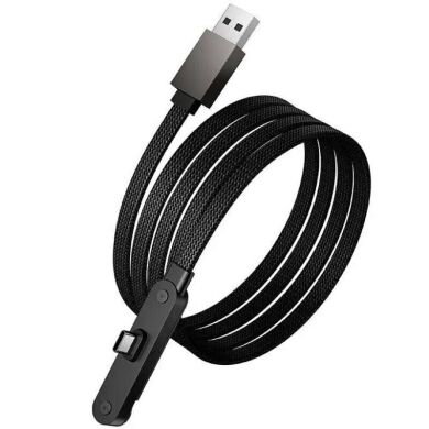 Кабель Hoco U150 USB to Type-C 36W (3A, 1.2m) - Black