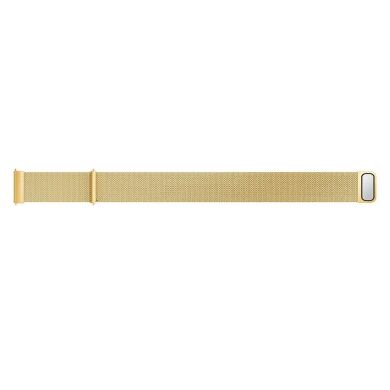 Ремінець Deexe Milanese Stainless Steel для часов с шириной крепления 20мм - Gold
