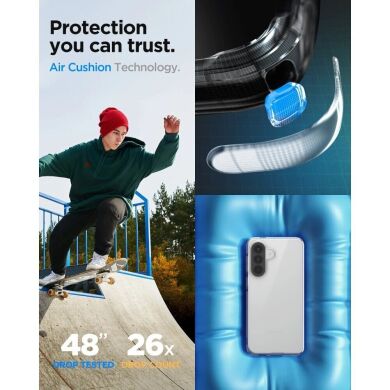 Защитный чехол Spigen Liquid Crystal для Samsung Galaxy A57 (A576) ACS11127 - Crystal Clear