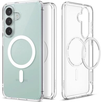 Захисний чохол Spigen Ultra Hybrid MagSafe для Samsung Galaxy S26 FE (ACS11636) - Clear / White