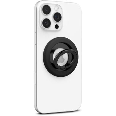 Магнітне кільце-тримач Spigen (SGP) Nano Pop Ring (MagFit) AMP09029 - Black Sesame