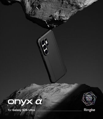 Захисний чохол Ringke Onyx Alfa для Samsung Galaxy S26 Ultra (S948) 8800328816084 - Black