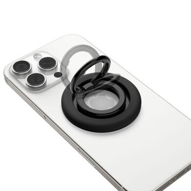 Магнітне кільце-тримач Spigen (SGP) Nano Pop Ring (MagFit) AMP09029 - Black Sesame