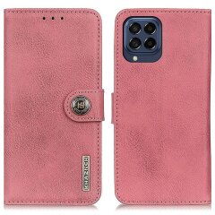 Чохол-книжка KHAZNEH Wallet Cover для Samsung Galaxy M53 (M536) - Pink