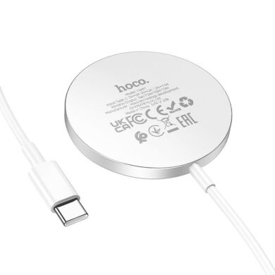 Беспроводное зарядное устройство Hoco CW47 (15W) - White
