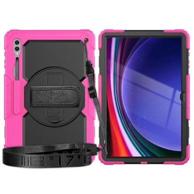 Захисний чохол Deexe Shockproof Case для Samsung Galaxy Tab S9 Ultra (X910/916) - Rose