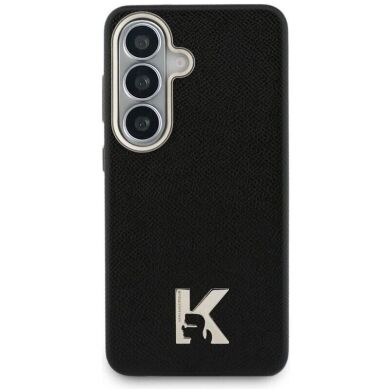 Защитный чехол Karl Lagerfeld K Metal Logo MagSafe для Samsung Galaxy S26 (S942) KLHMS26S5PGFKHGK - Black