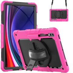Защитный чехол Deexe Shockproof Case для Samsung Galaxy Tab S9 Ultra (X910/916) - Rose