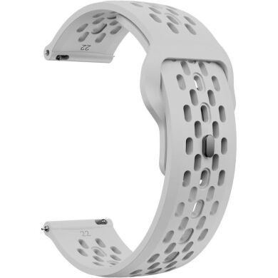 Ремінець Deexe Eclipse для годинників з шириною кріплення 18мм - Light Grey