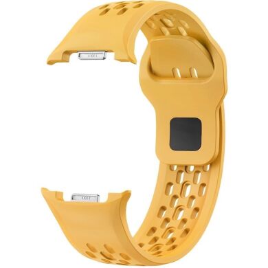 Ремешок KALEBOL Hole Design для Samsung Galaxy Watch 8 (40/44mm) / 8 Classic - Yellow