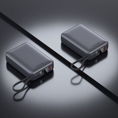 Внешний аккумулятор SWISSTEN Extra Small 45W (20000mAh) + кабель Type-C - Silver