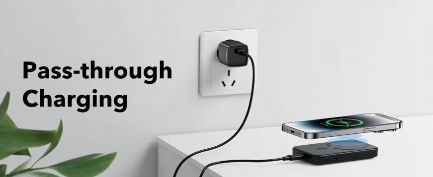 Внешний аккумулятор Baseus Magnetic Mini 20W (6000mAh) P10059002113-00 - Black