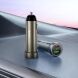 Автомобільний зарядний пристрій Hoco Z54A 48W (USB + Type-C) - Metal Grey